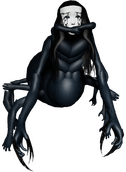 There was no render of her standing so